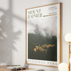 Mount Rainier National Park Poster