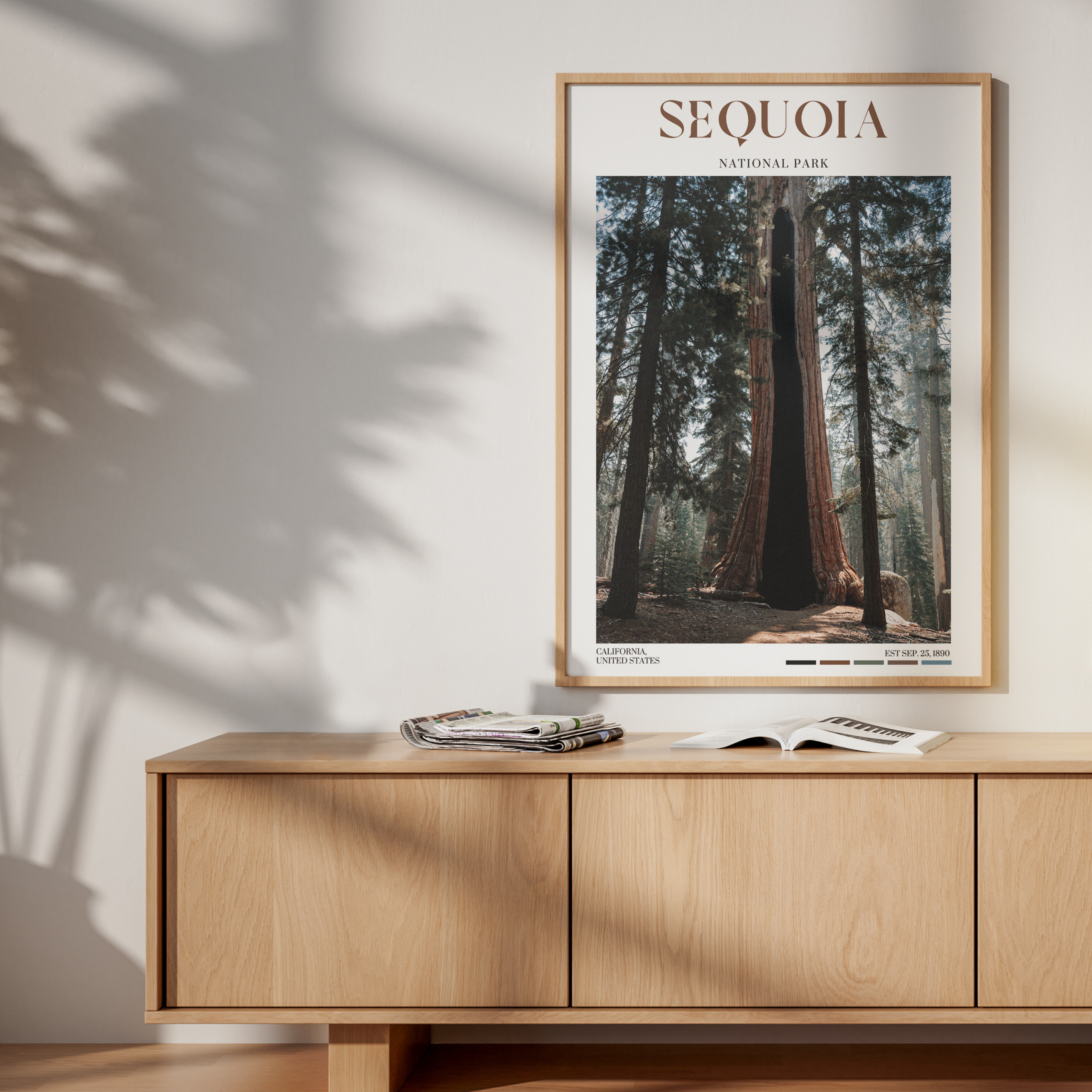 Sequoia National Park Poster