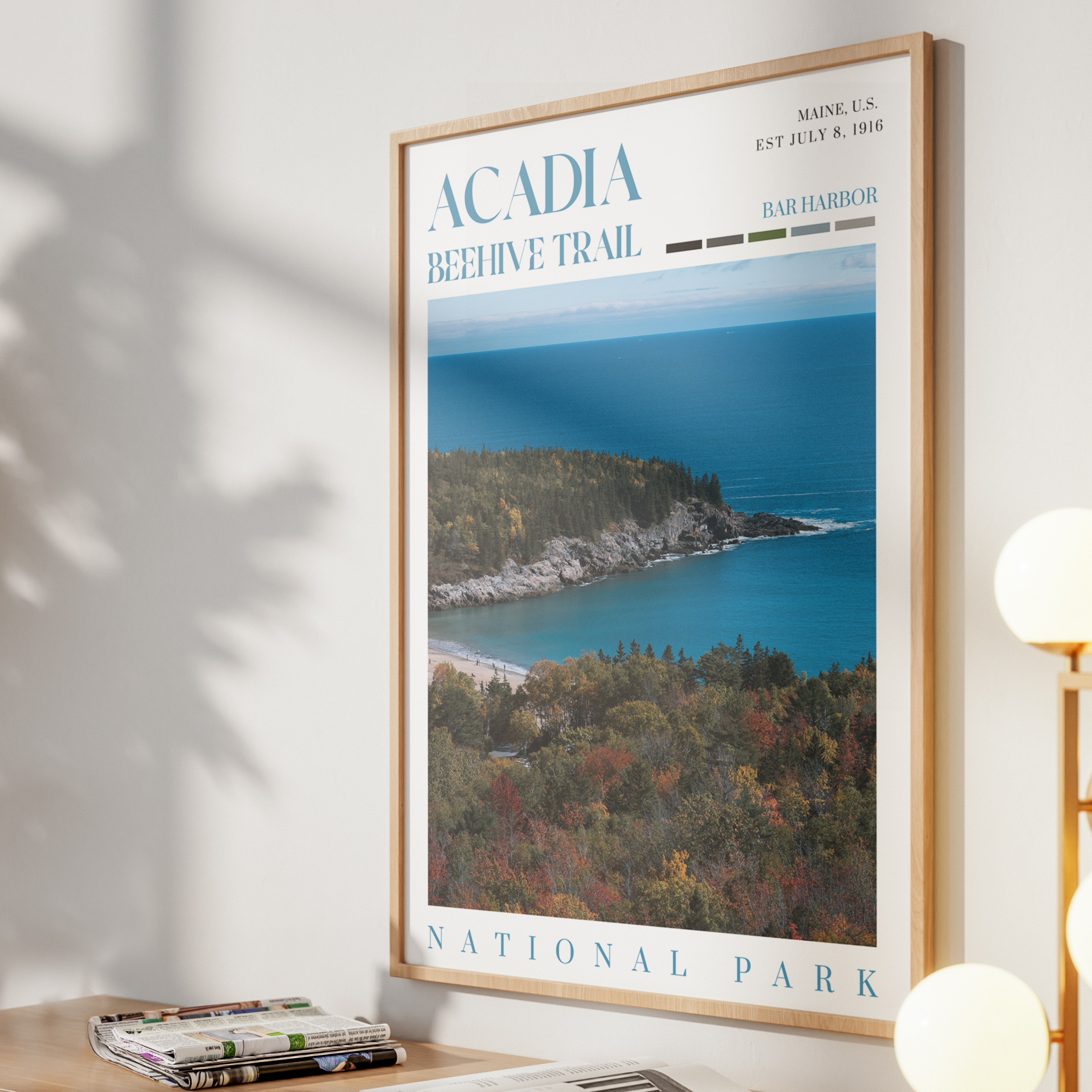Acadia National Park Poster
