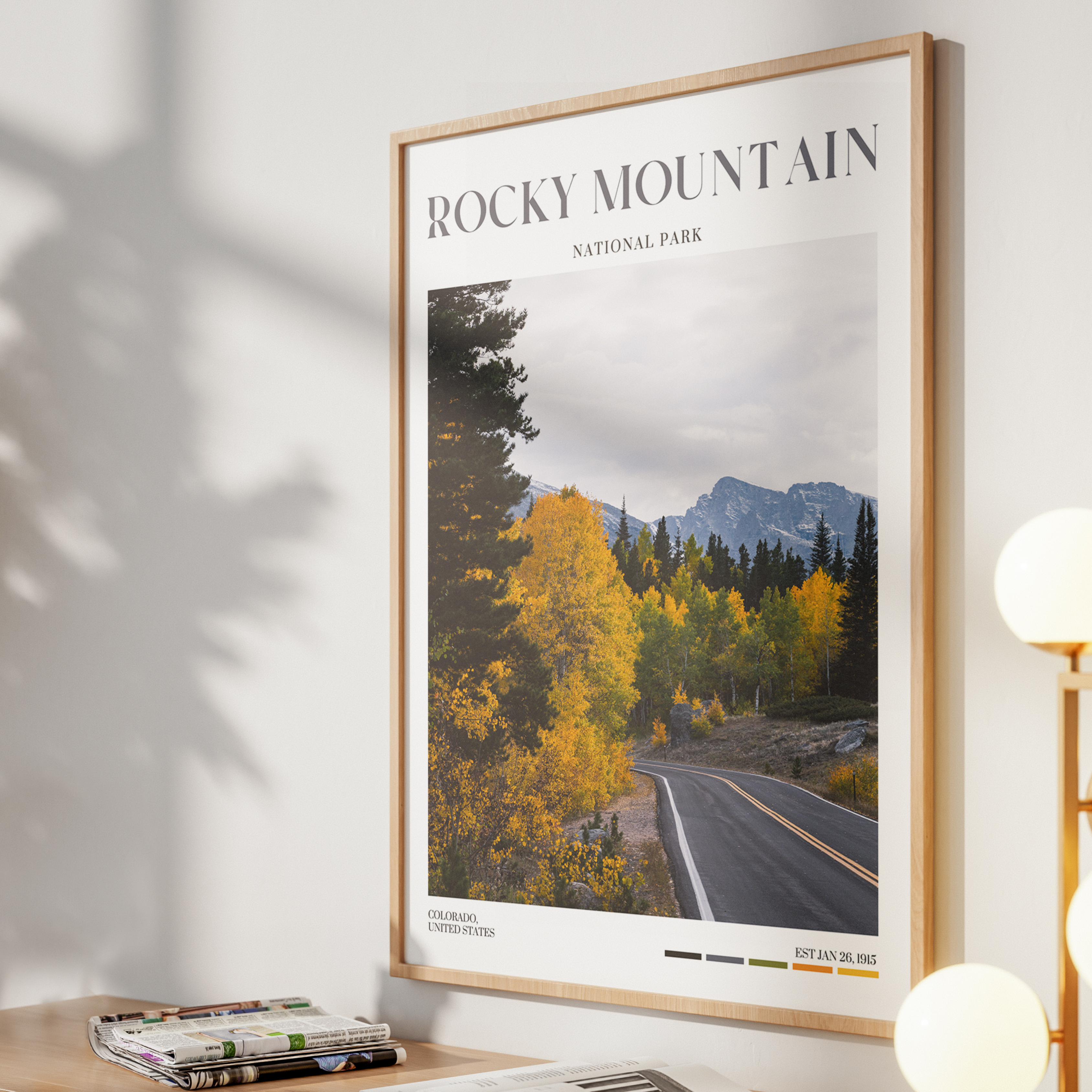 Rocky Mountain National Park Poster
