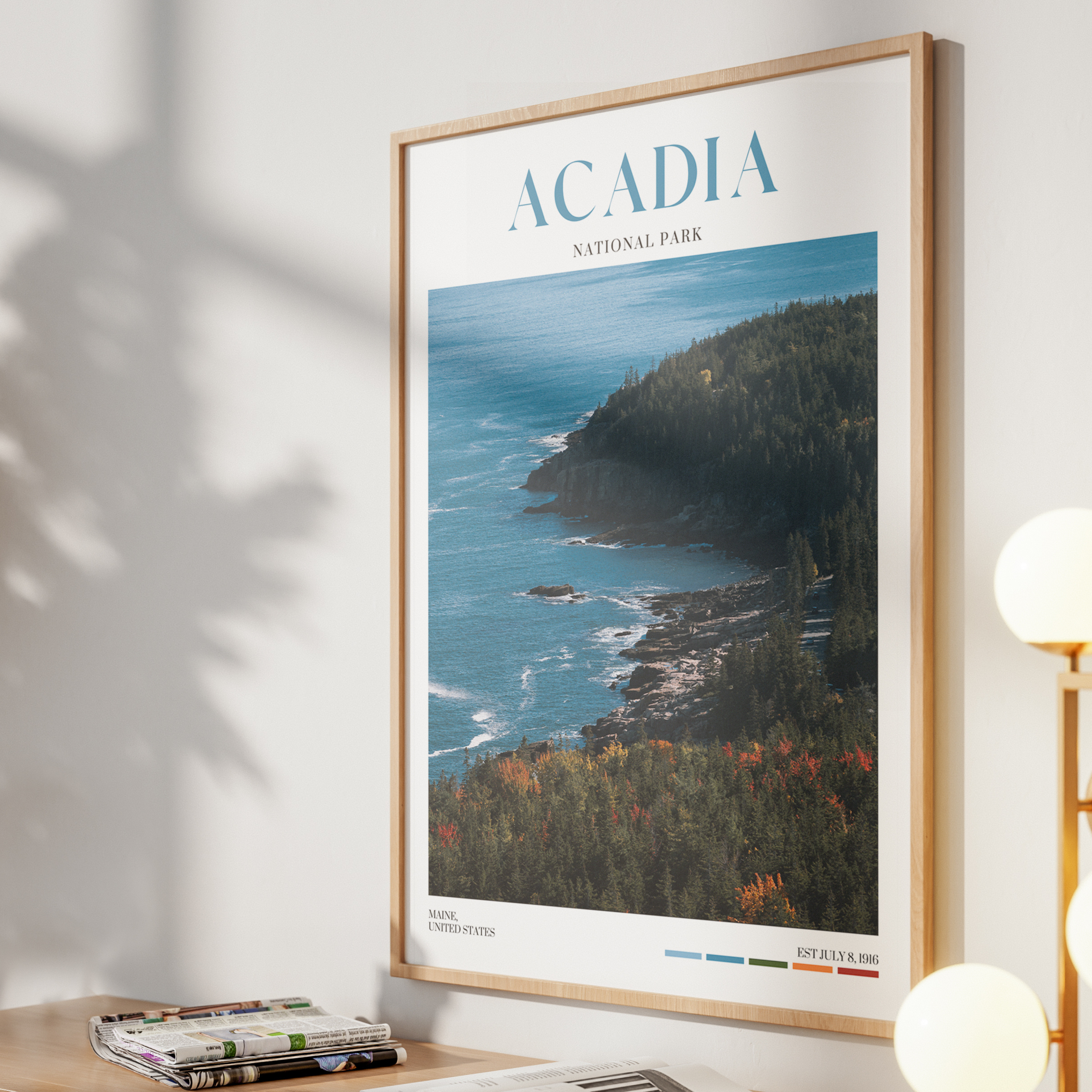 Acadia National Park Poster