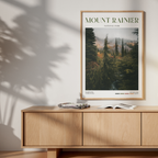 Mount Rainier National Park Poster