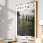Mount Rainier National Park Poster