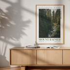 Mount Rainier National Park Poster