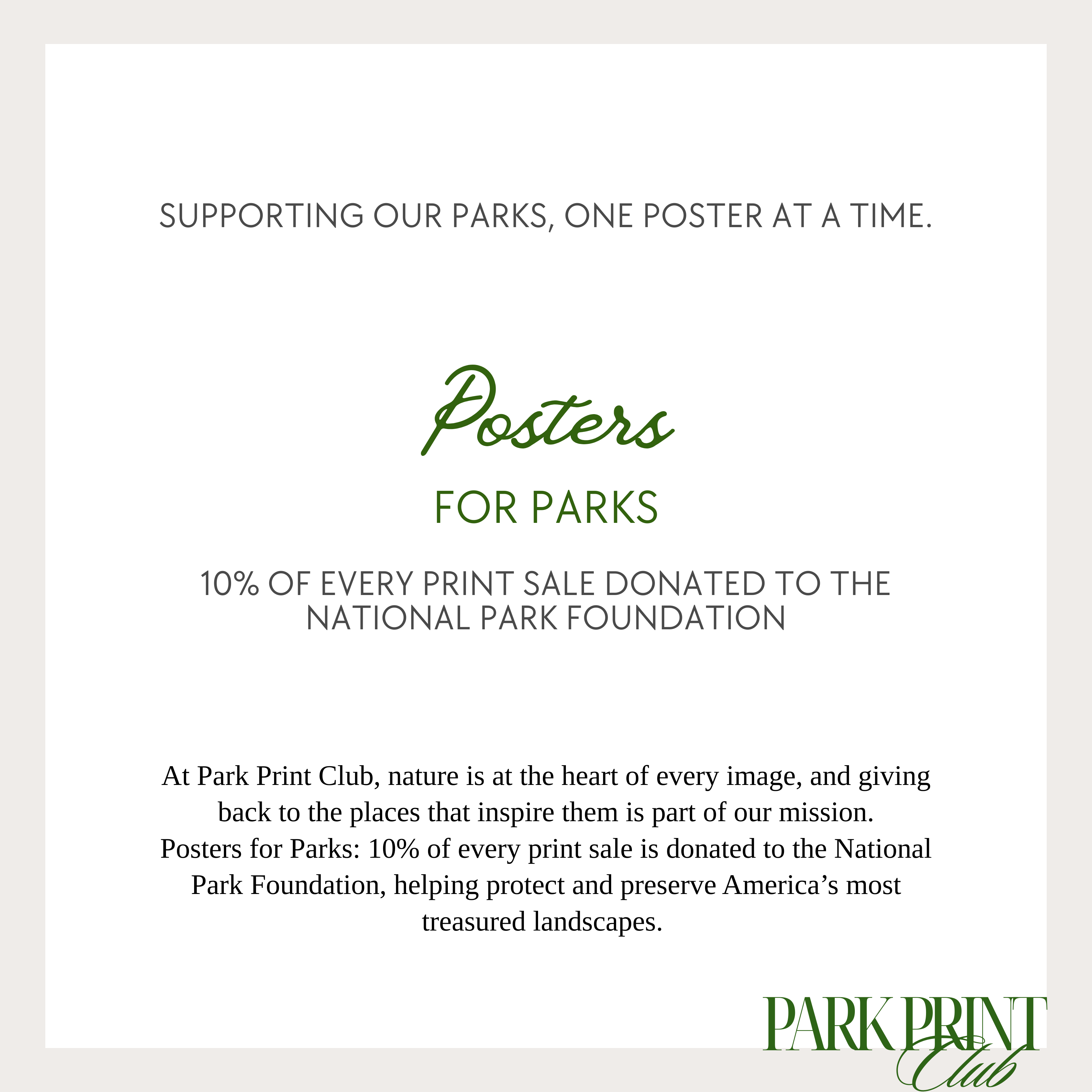 Mount Rainier National Park Poster