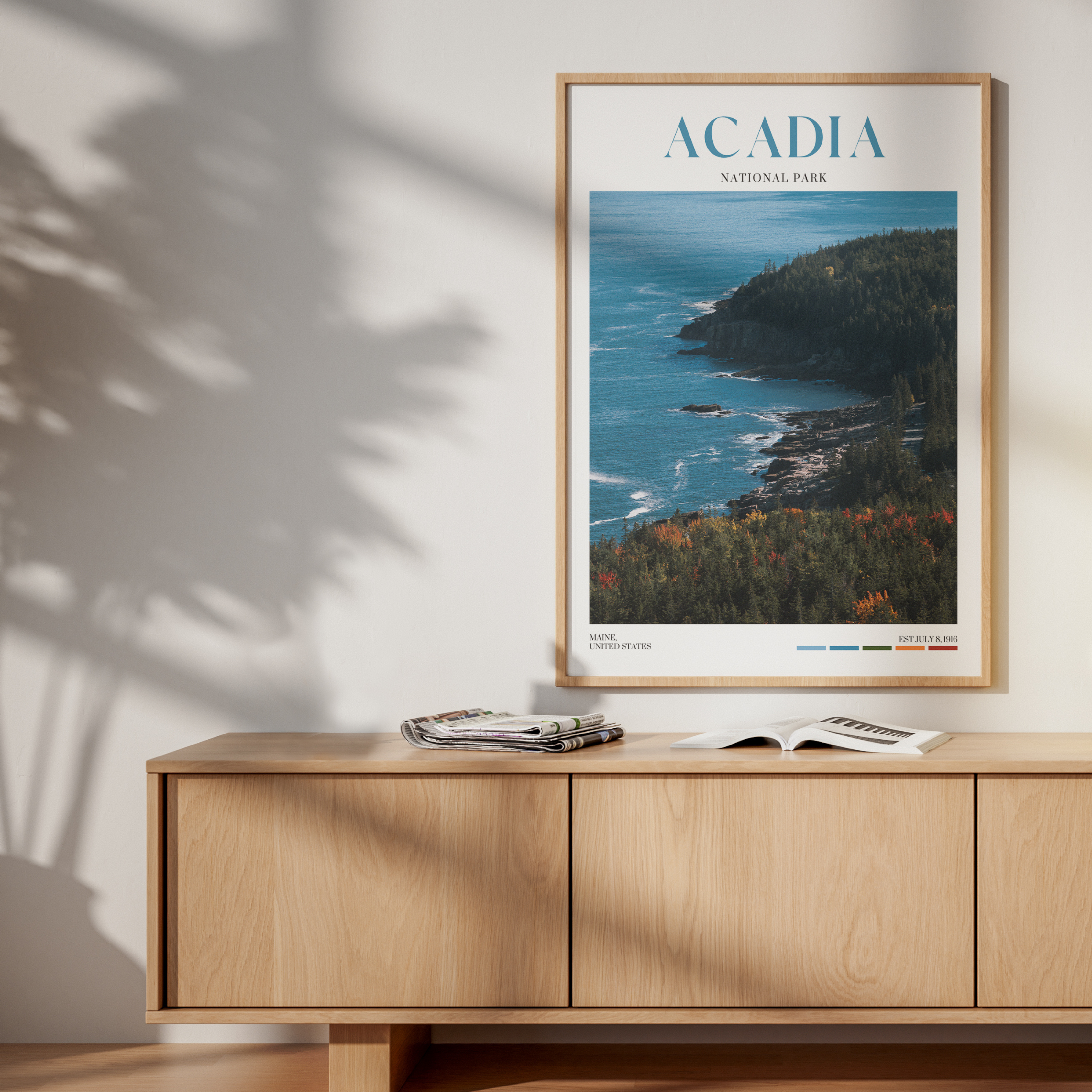 Acadia National Park Poster