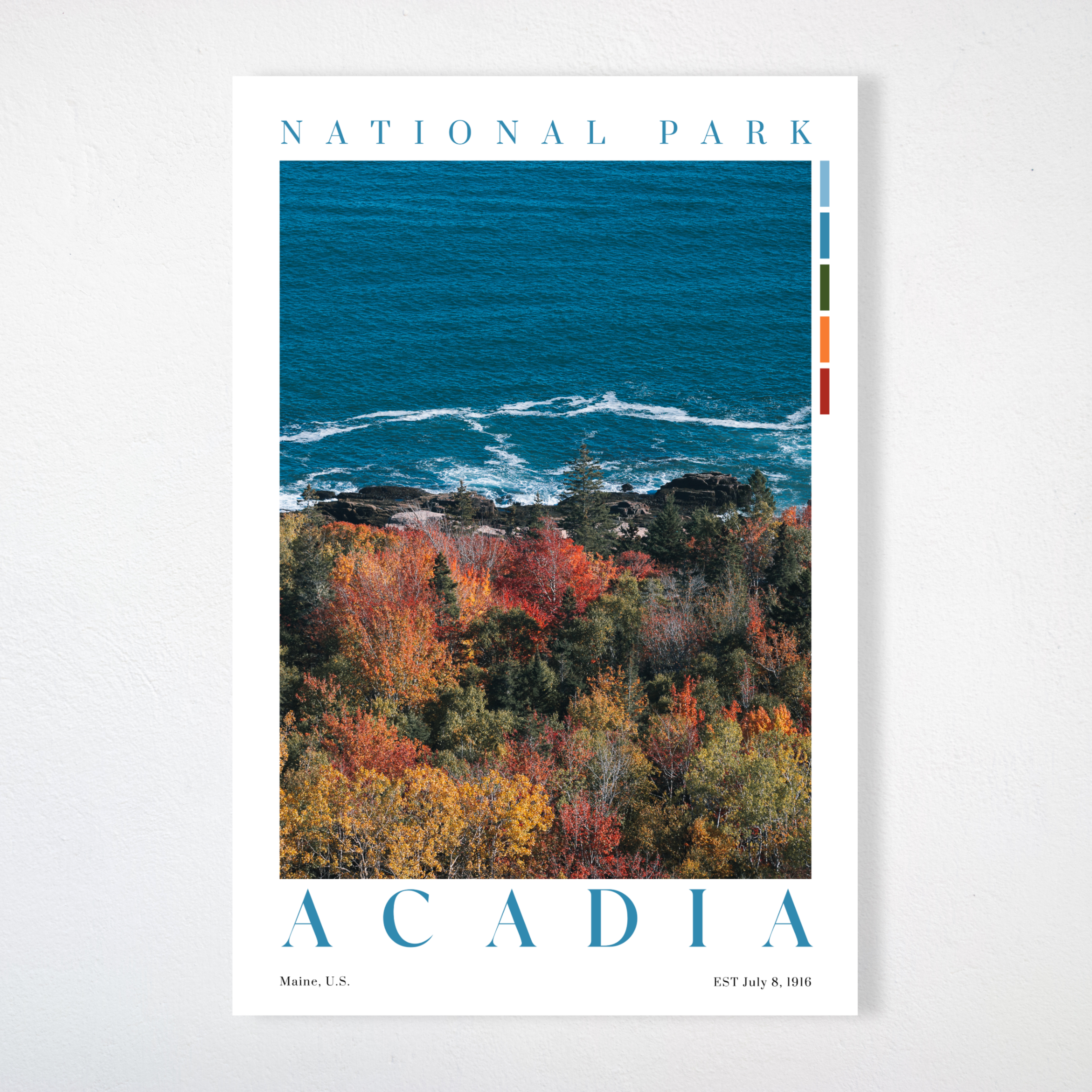Acadia National Park Poster