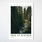 Mount Rainier National Park Poster