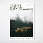 Mount Rainier National Park Poster