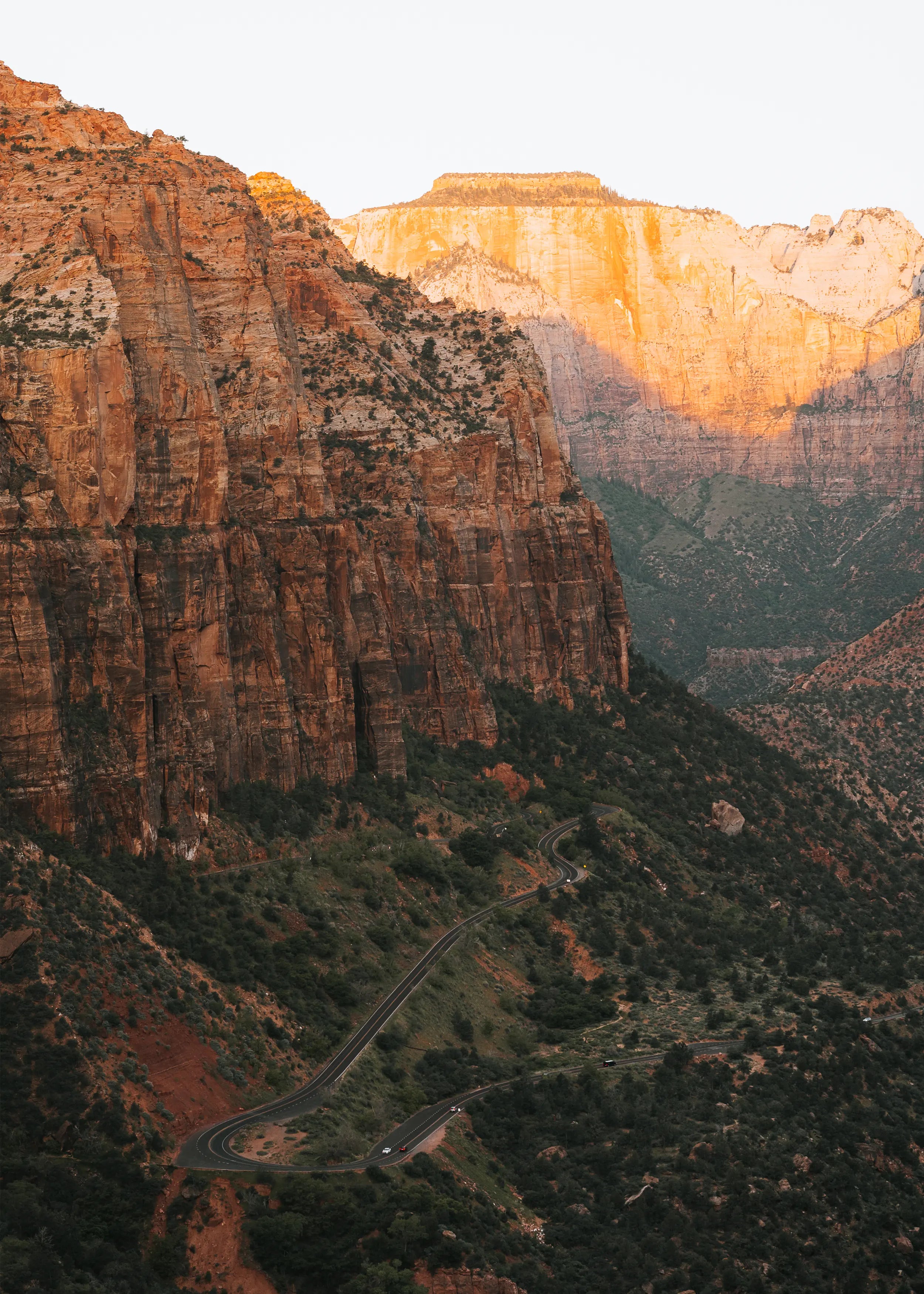 Zion: Canyon Overlook Sunrise
