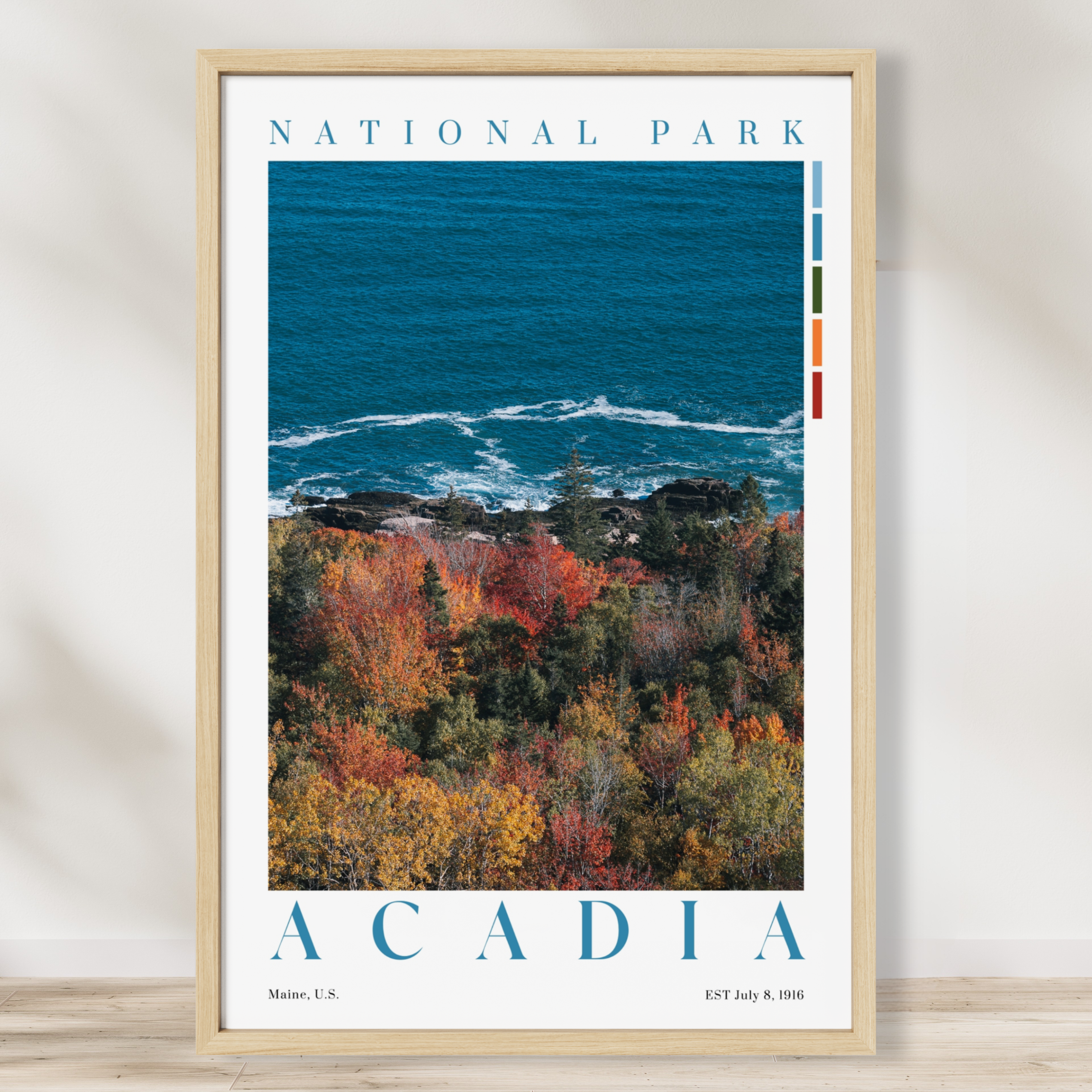 Acadia National Park Poster