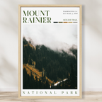 Mount Rainier National Park Poster