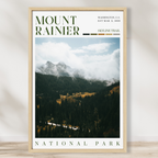 Mount Rainier National Park Poster