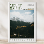 Mount Rainier National Park Poster