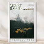 Mount Rainier National Park Poster