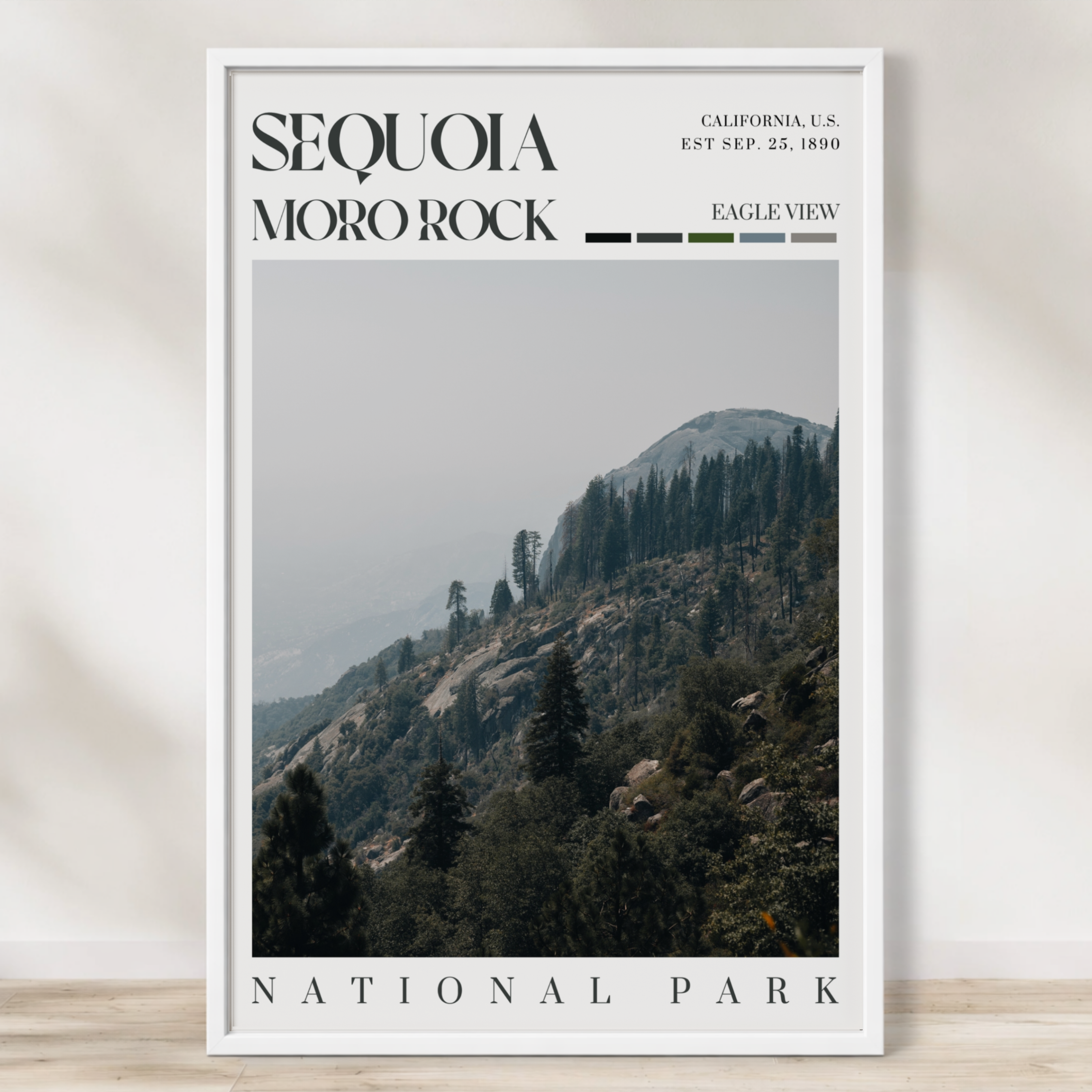 Sequoia National Park Poster