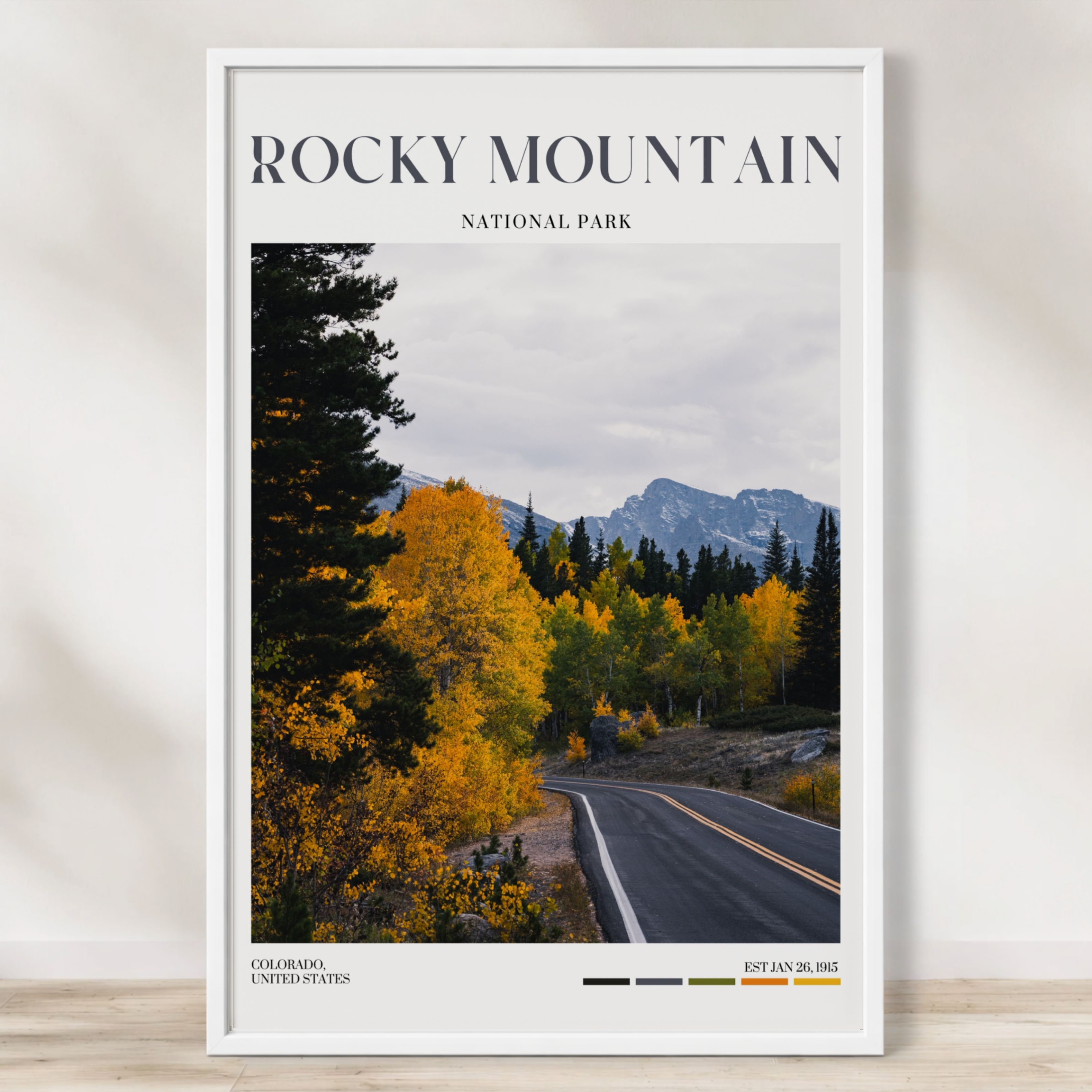 Rocky Mountain National Park Poster