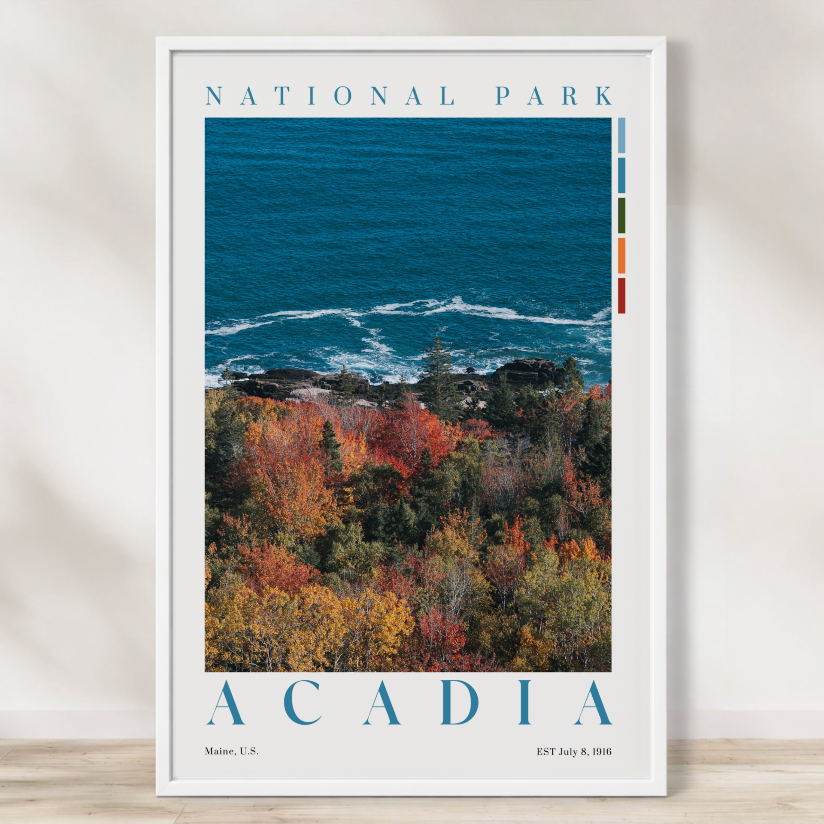Acadia National Park Poster