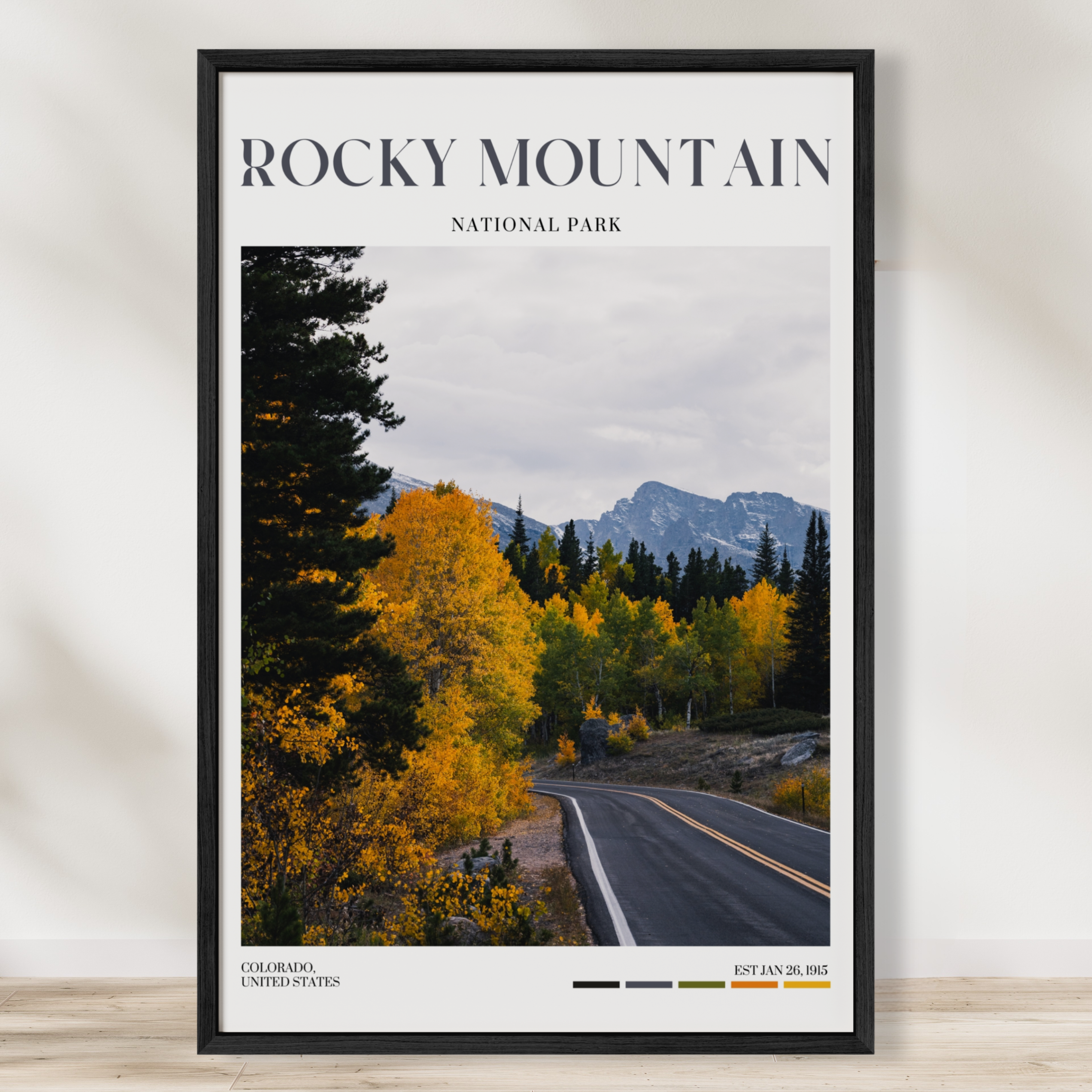 Rocky Mountain National Park Poster